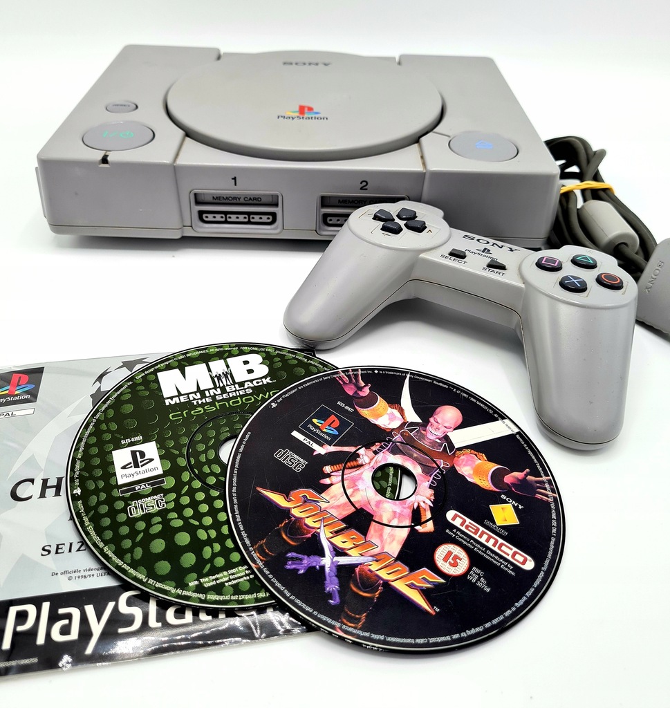 Konsola PlayStation PSX SCPH-5552 Soulblade + gry