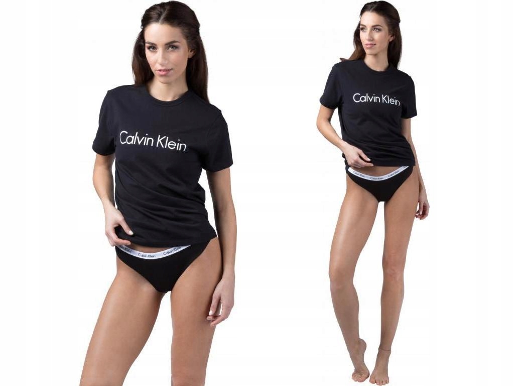 E002G15 Calvin Klein T-SHIRT KOSZULKA DO SPANIA M