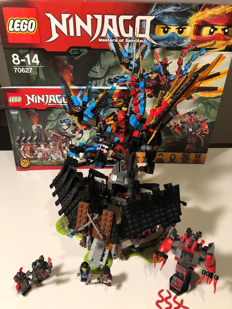 LEGO NINJAGO 70627 Kuźnia Smoka KAI NYA RAY MAYA - 7804613155