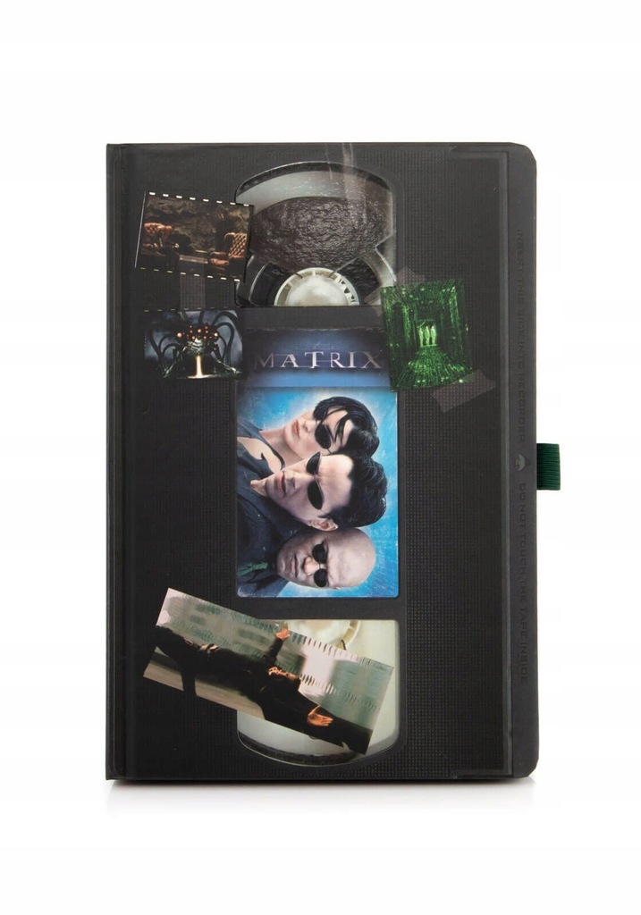 The Matrix VHS - notes A5, zeszyt w linię 120k