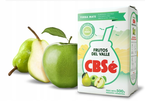Yerba mate CBSe Frutos del Valle owoce doliny 500g