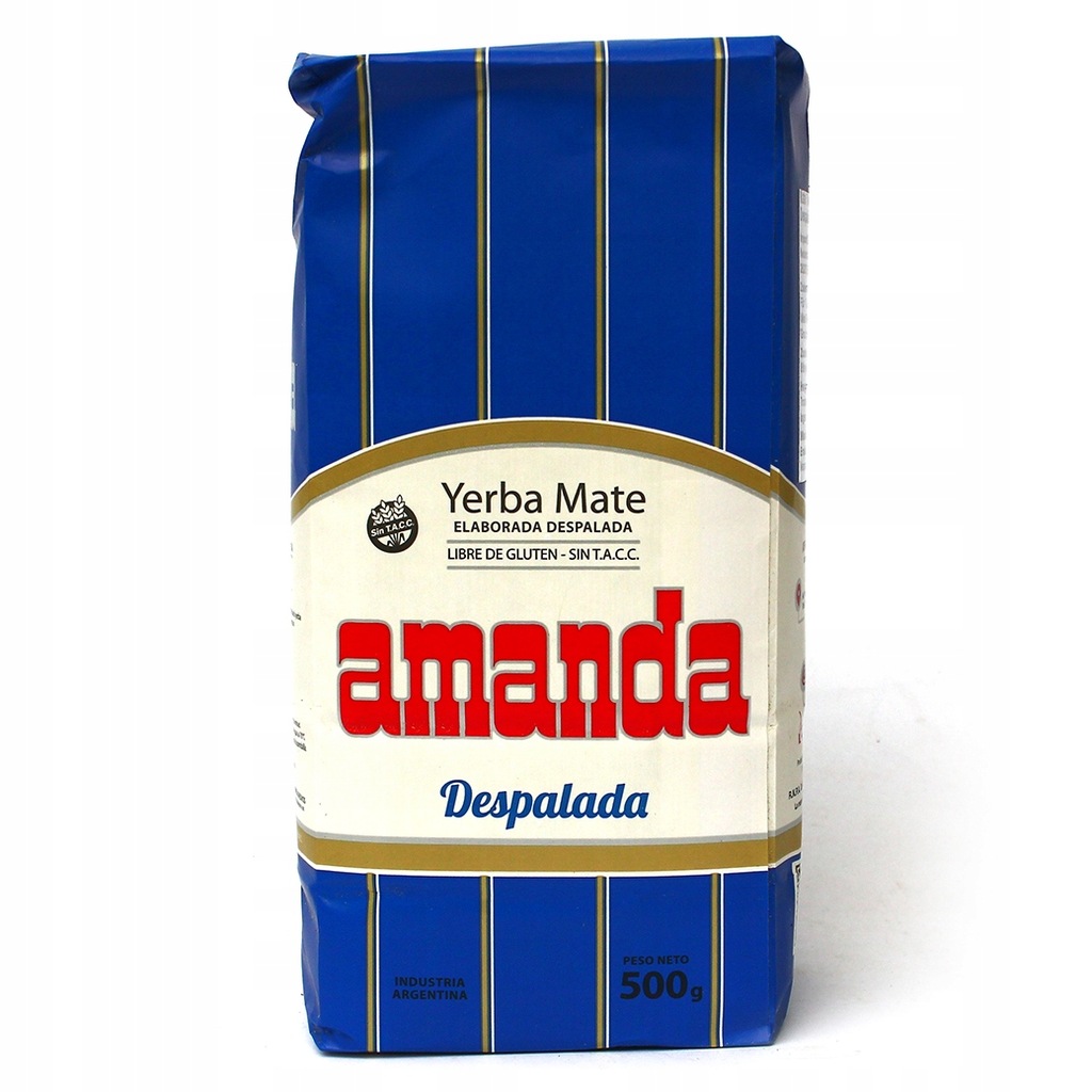 Yerba Mate Amanda Despalada 500g sin palo 0,5kg