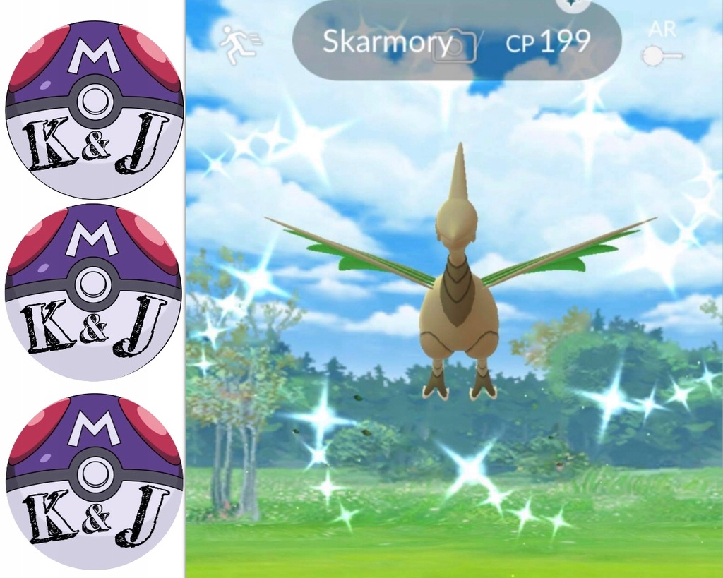 KONTO: SHINY SKARMORY - POKEMON GO