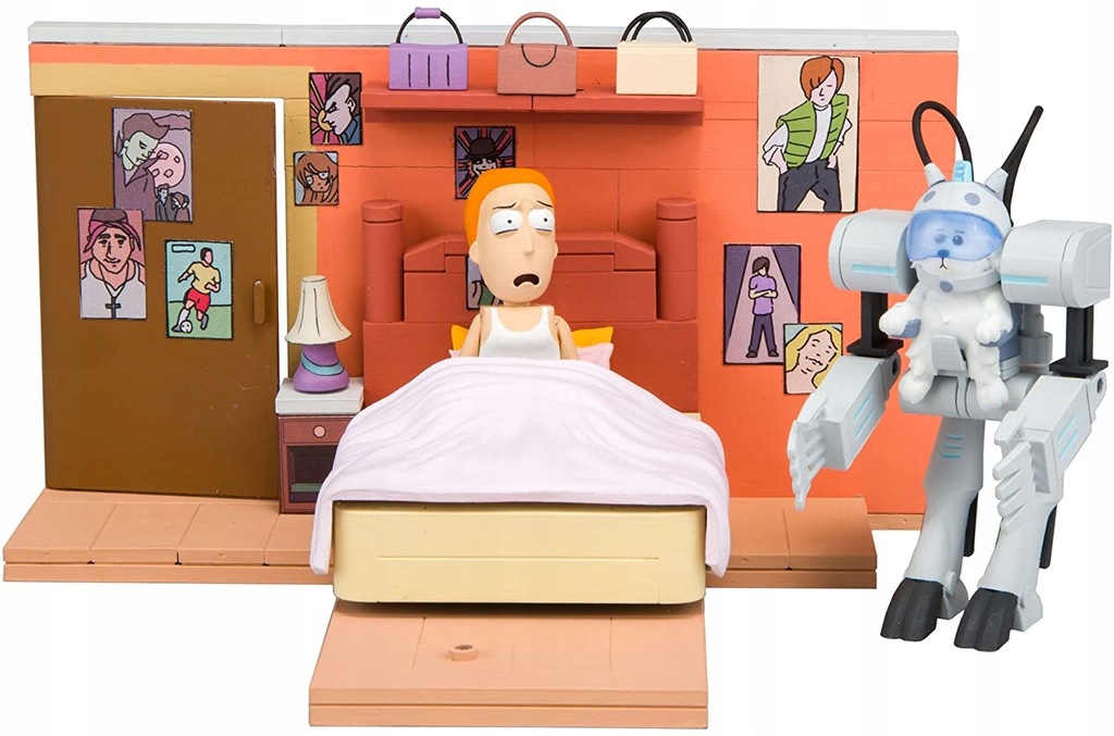 RICK i MORTY Summer Pimpek Klocki 129 Mcfarlane