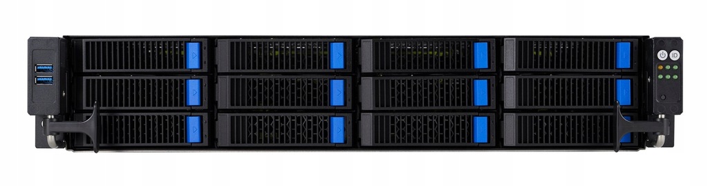Platforma Asus Rack (2U) RS720A-E12-RS12 AMD Epyc 9004 (8x NVMe, 4x SATA/SA
