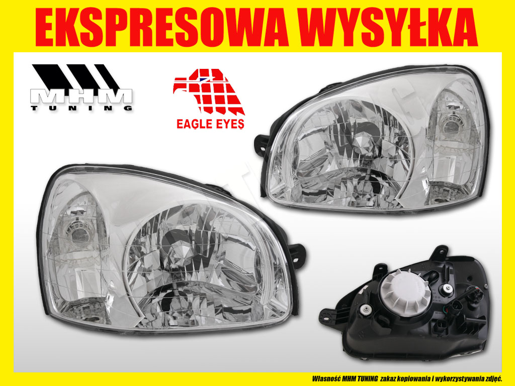 REFLEKTOR LAMPA HYUNDAI SANTA FE SM 20012006 KPL