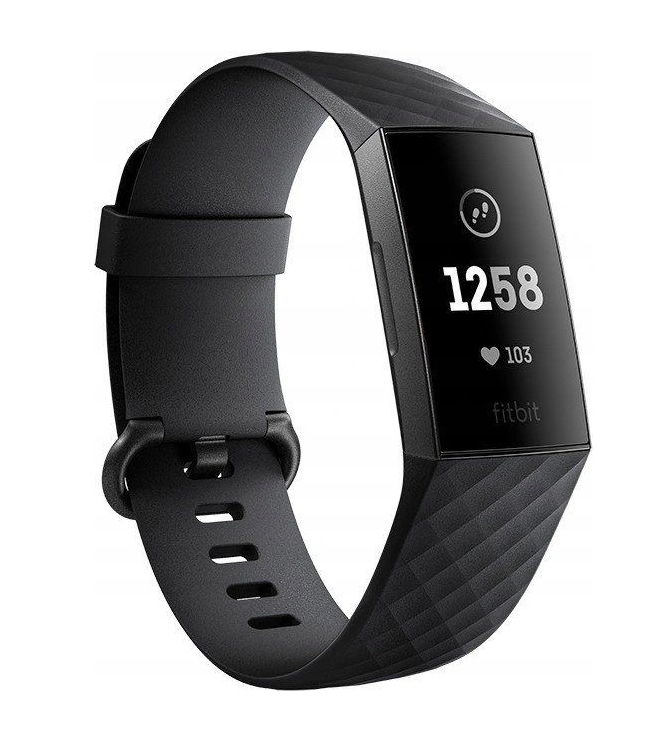 Smartwatch Fitbit Charge 3 czarny