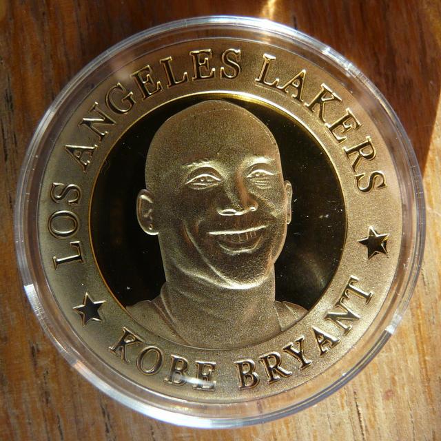 COIN KOBE BRYANT LOS ANGELES LAKERS