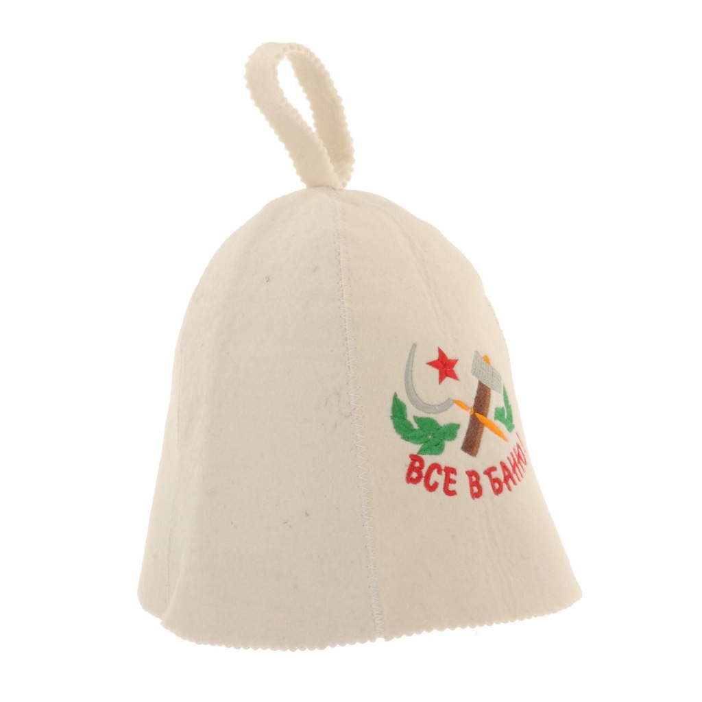 Wełniany filcowy kapelusz rosyjski Anti Bath z 5