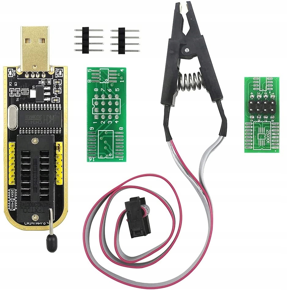 Programator CH341A EEPROM Flash BIOS 24XXX 25XXX
