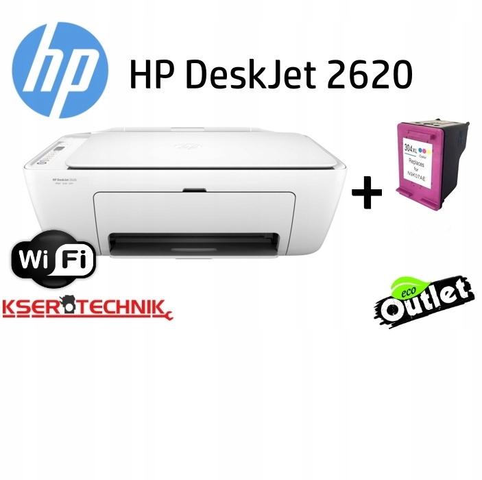 Urządzenie HP DeskJet 2620 WiFi + tusz