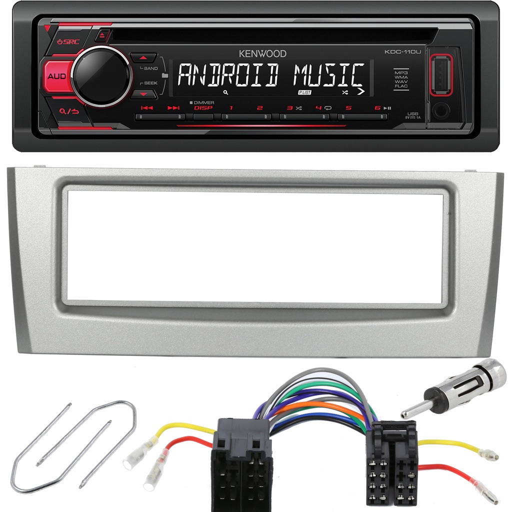 KENWOOD RADIO CD MP3 USB AUX RDS FIAT PUNTO LINEA