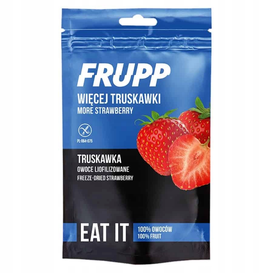 Frupp Owoce liofilizowane truskawka Celiko 15g