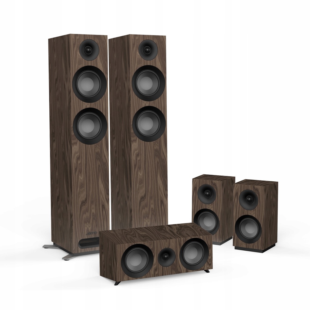 Zestaw kolumn Jamo S807 HCS 5.0 walnut