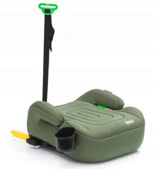 Siedzisko Isofix do auta I-size Deluxe z uchwytem Green