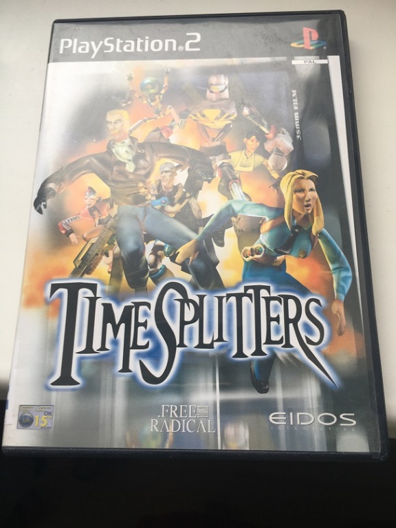 TIMESPLITTERS gra na PlayStation 2 stan idealny
