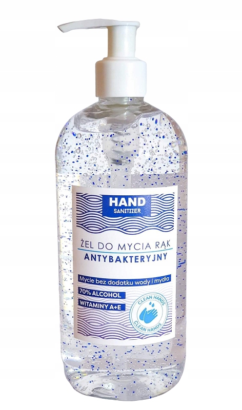 Żel antybakteryjny do rąk Hand Sanitizer 500 ml