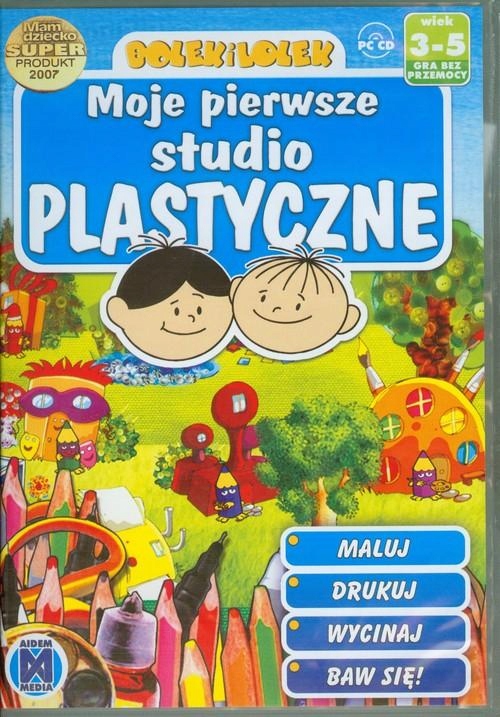 Bolek i Lolek studio plastyczne (DVD-ROM) 3-5 LAT