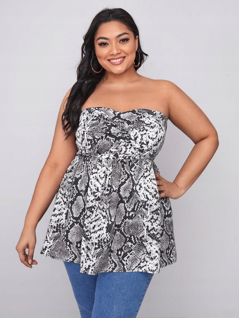 XL SHEIN _S1H TOP DAMSKI HISZPANKA