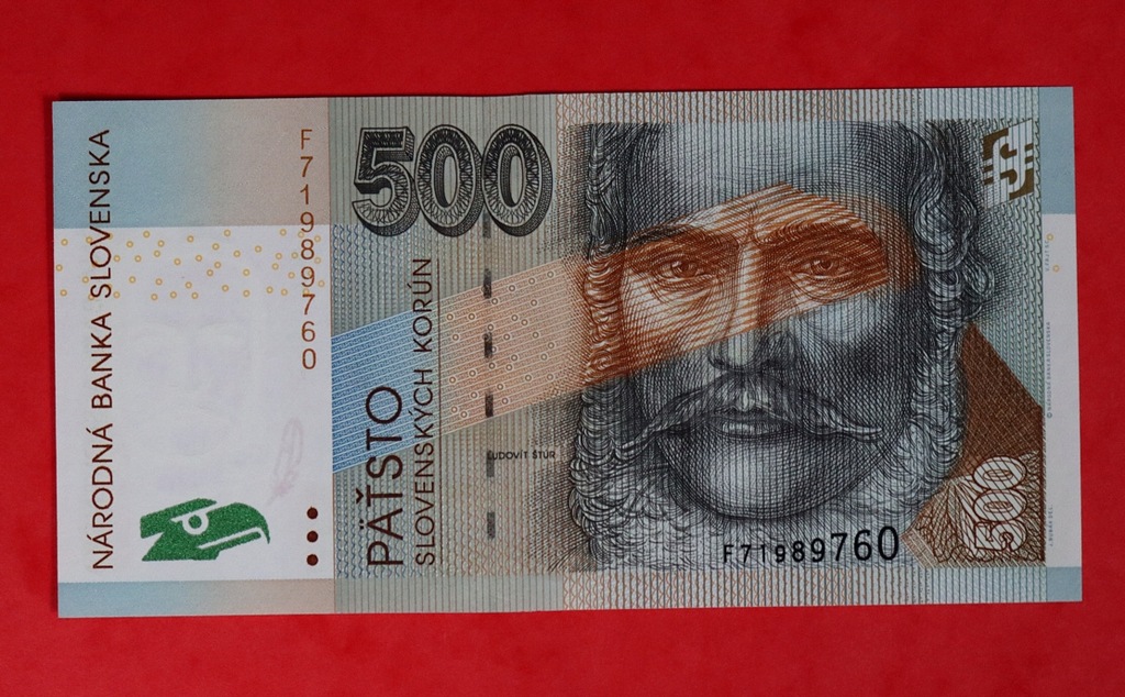 Banknot SŁOWACJA (po 1992) - 500 Koron 2000 UNC