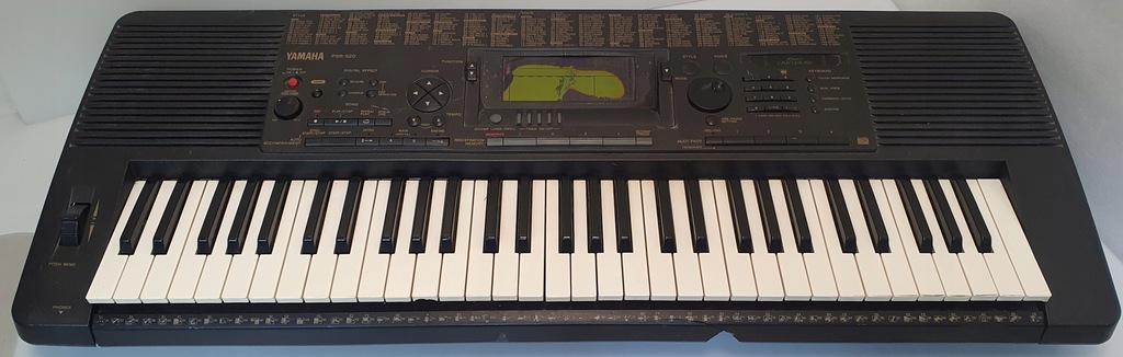 Keyboard YAMAHA PSR-520 - 12733086706 - oficjalne archiwum