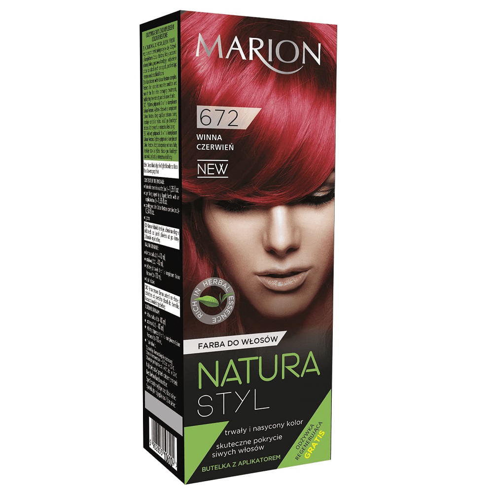 Marion Natura Styl farba do włosów 672