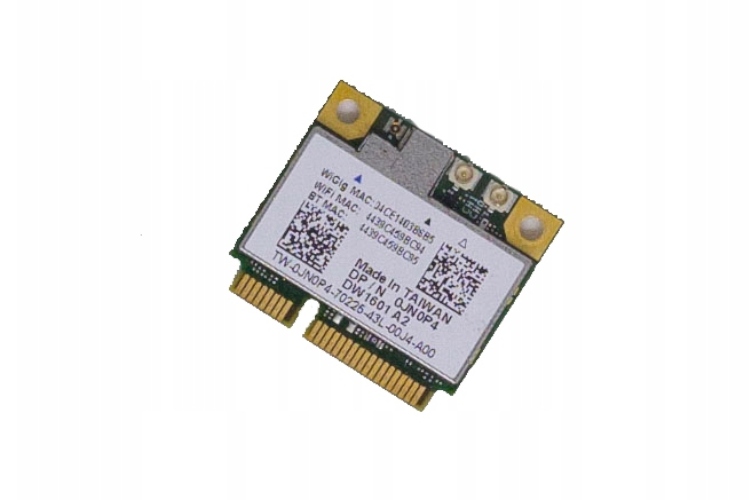 Karta WiFi WLAN Intel 0DR9J8 DW1601 MiniPCI-E