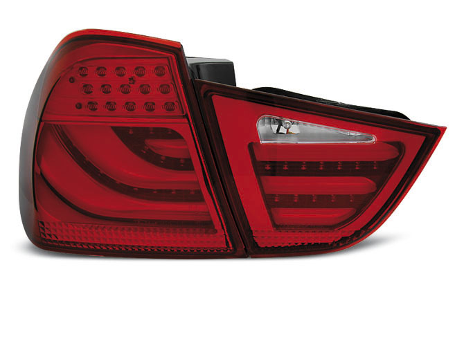 Lampy tył tylne BMW E90 Red LED BAR diodowe 0911