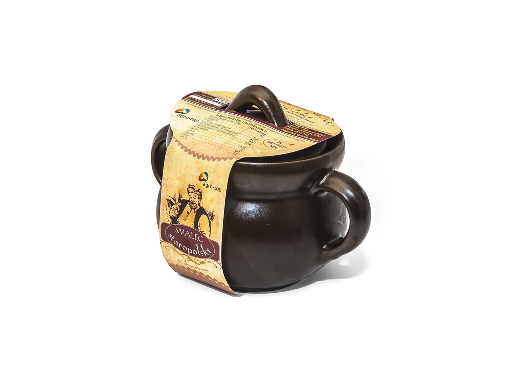 AGRO TOP SMALEC ZE SKWARKAMI W GARNKU 300G