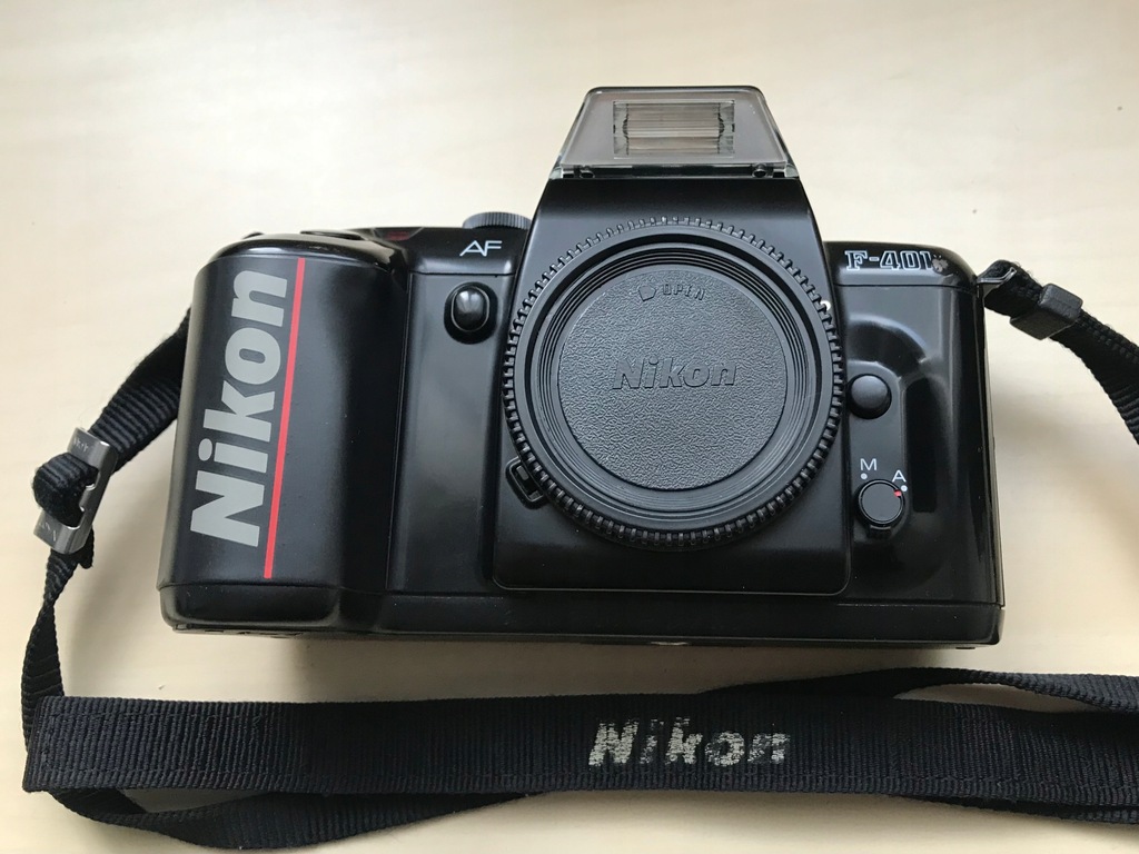 Nikon F401x - aparat fotograficzny analogowy body