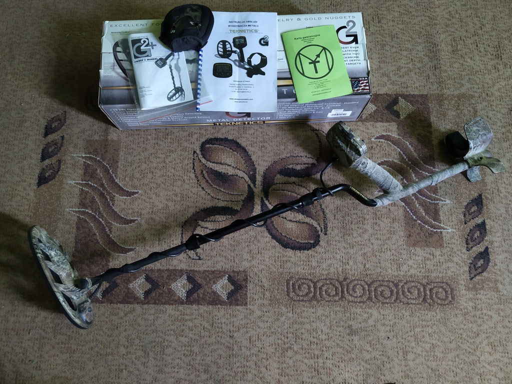 Wykrywacz metali teknetics G2+ LTD CAMO Limited