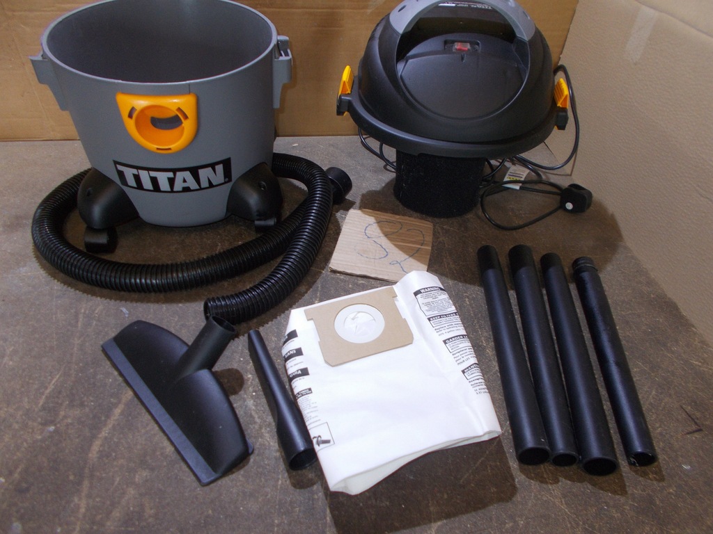 Titan TTB 350VAC odkurzacz przemysłowy