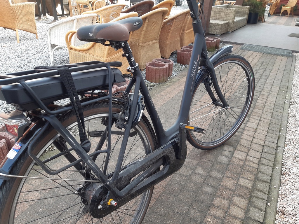 rower elektryczny gazelle orange c8 damski 10439589381 oficjalne