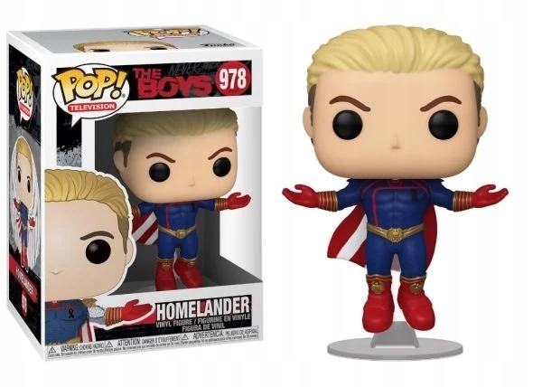 HOMELANDER OJCZYZNOSŁAW 978 - The Boys - Figurka Funko Pop - PUDEŁKO 9.5/10