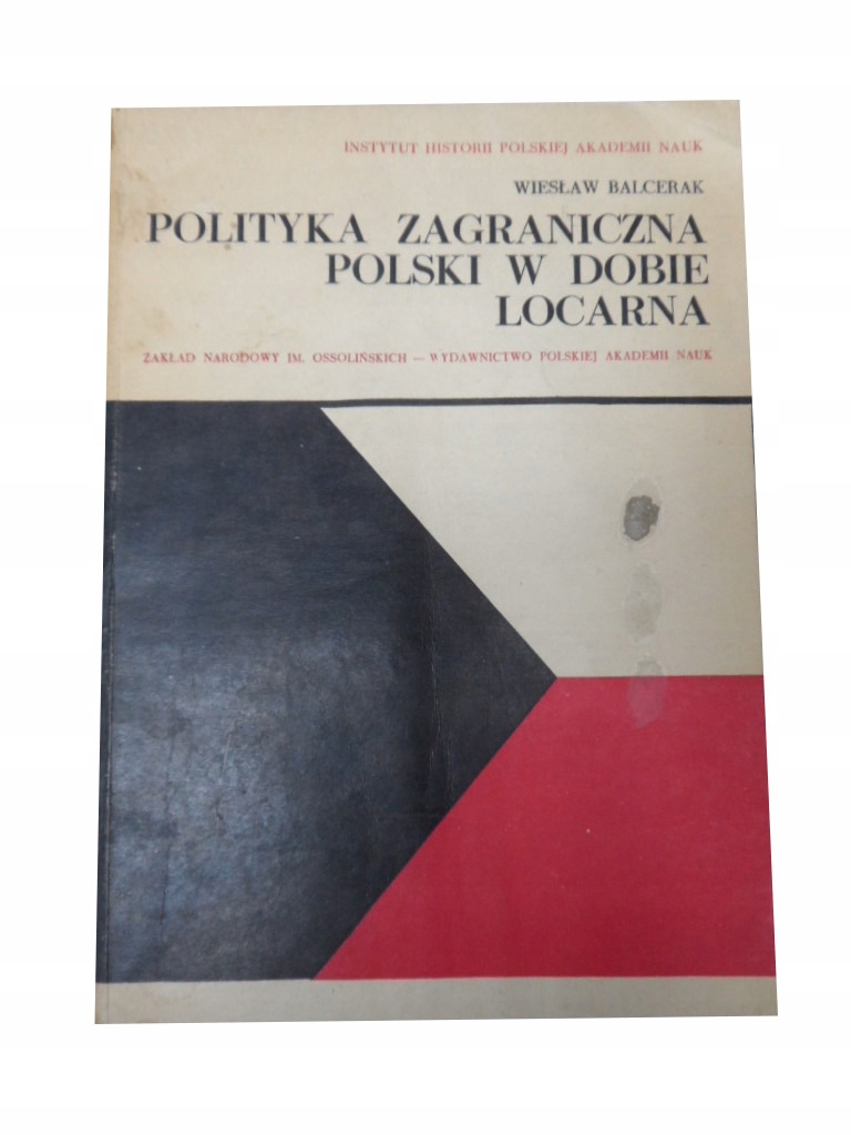 Polityka zagraniczna Polski Balcerak autograf