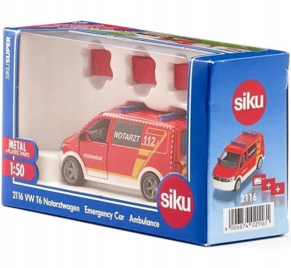 SIKU SUPER - POGOTOWIE VW T6 S2116, SIKU