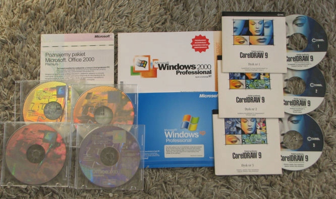 Corel Draw 9 Office 2000 Premium Windows 2000, XP