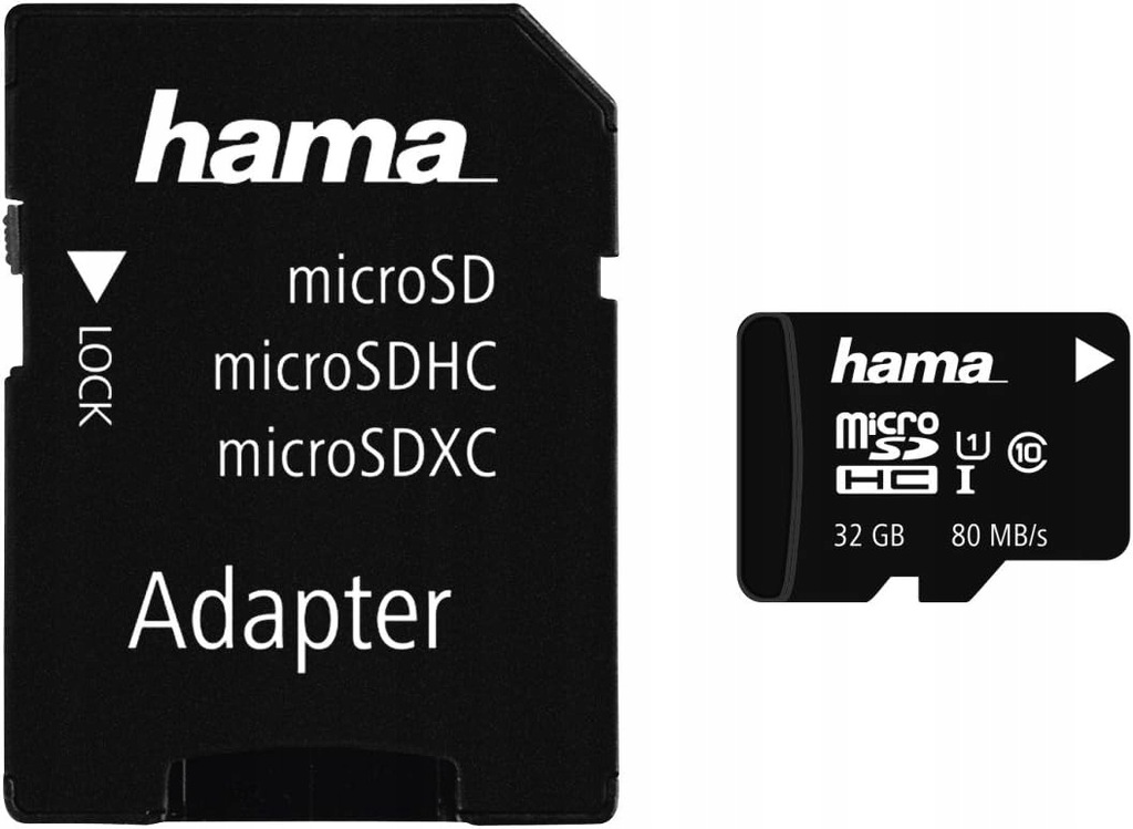 Hama karta z adapterem microSDHC 32GB