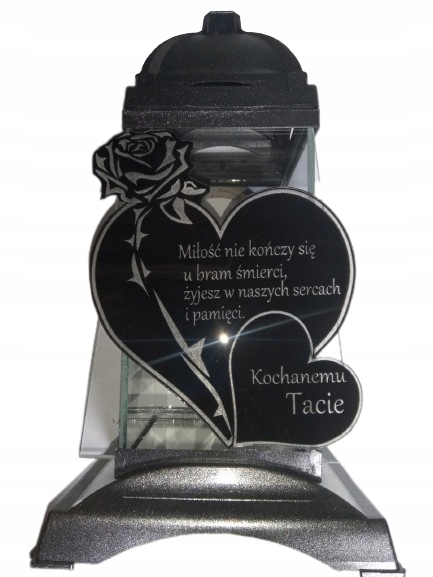 znicz z grawerem dla taty I NIE TYLKO TWÓJ TEKST