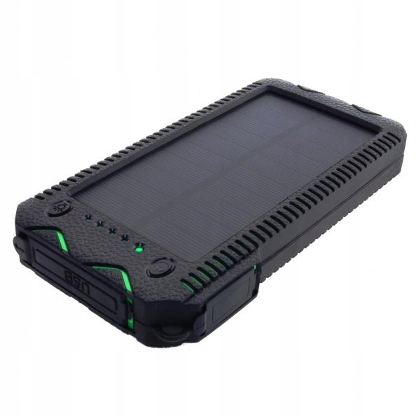 POWER BANK POWERNEED 12000mAh Z PANELEM SOLARNYM