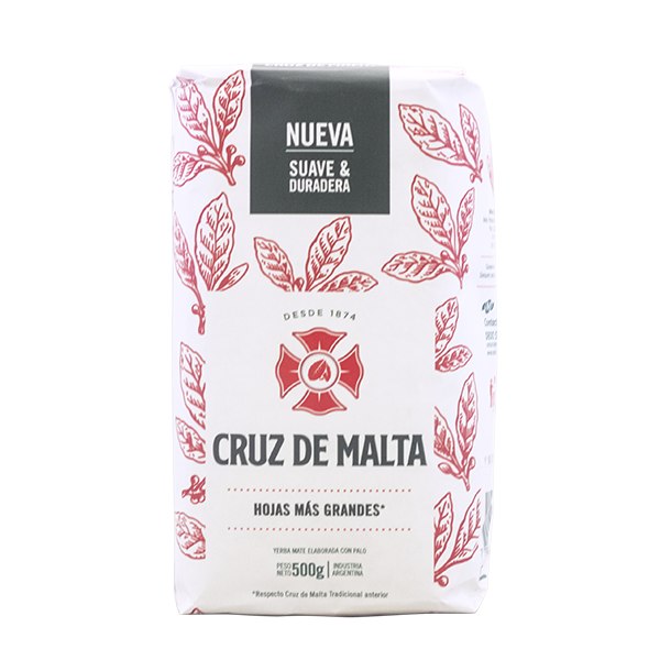 Cruz de Malta Elaborada Con Palo 0,5kg Yerba Mate