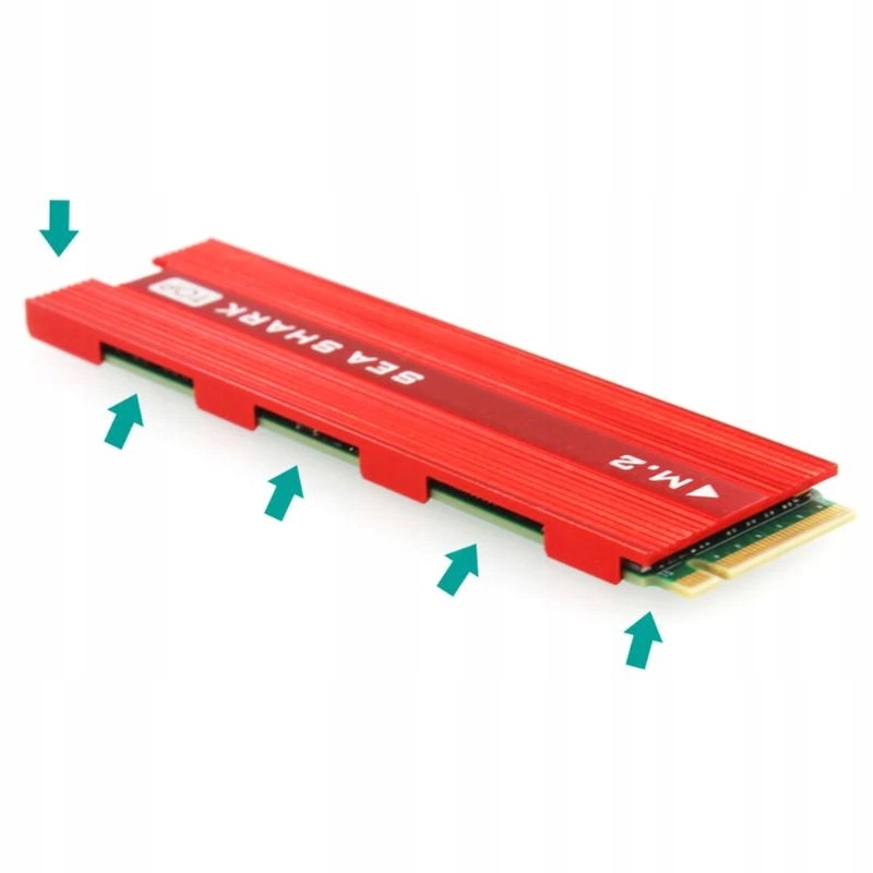 Купить РАДИАТОР M2 M.2 2280 NVME NGFF SSD: отзывы, фото, характеристики в интерне-магазине Aredi.ru