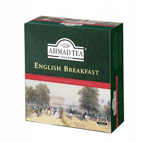 Ahmad Tea Herbata English Breakfast 100 x 2 g duża