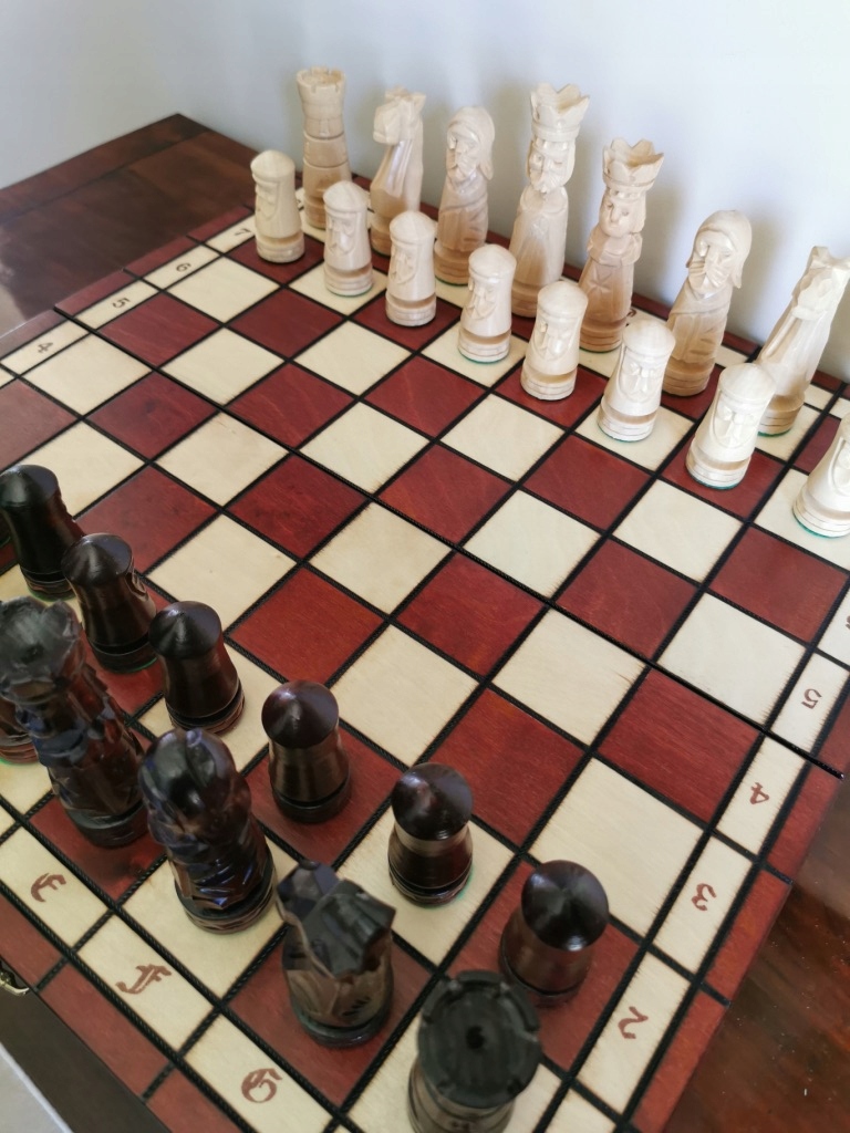 Купить Замковые шахматы 49 см, ручная работа в Польше.: отзывы, фото, характеристики в интерне-магазине Aredi.ru