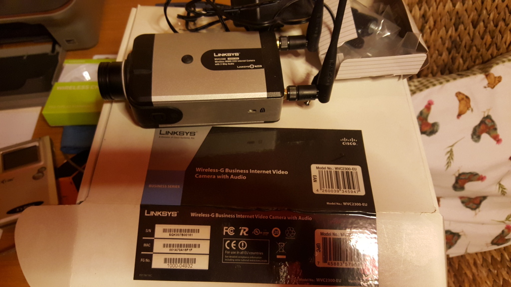 KAMERA CISCO LINKSYS WIFI WVC2300  ELTECH