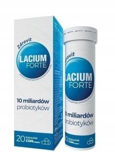 ZDROVIT LACIUM FORTE PROBIOTYK 20 KAPSUŁEK
