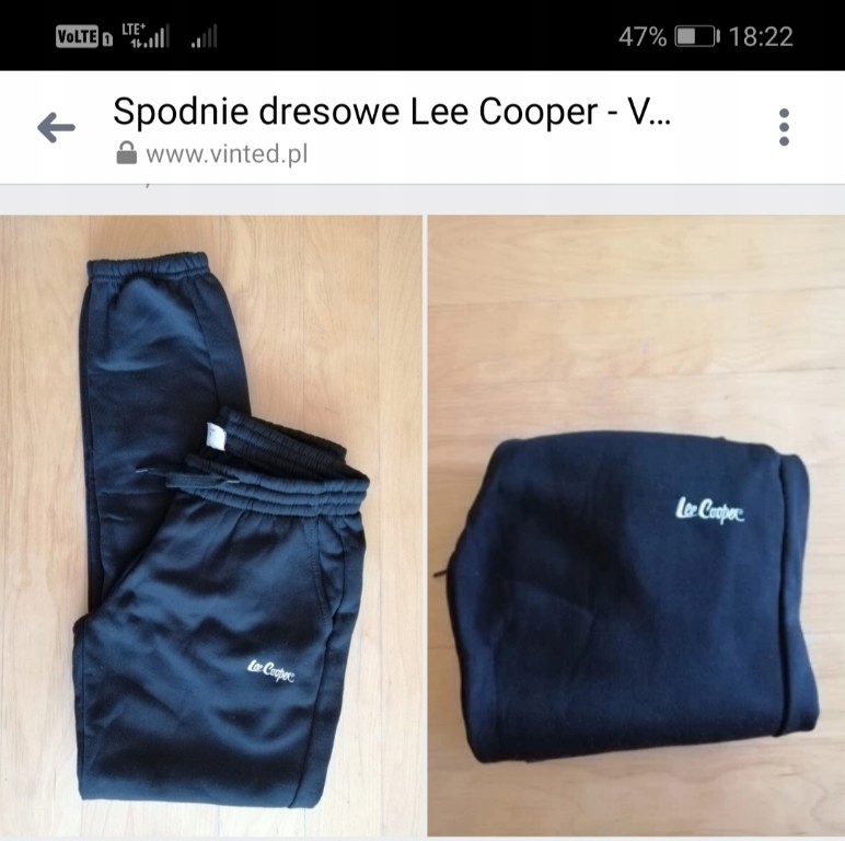 Spodnie dresowe Lee Cooper