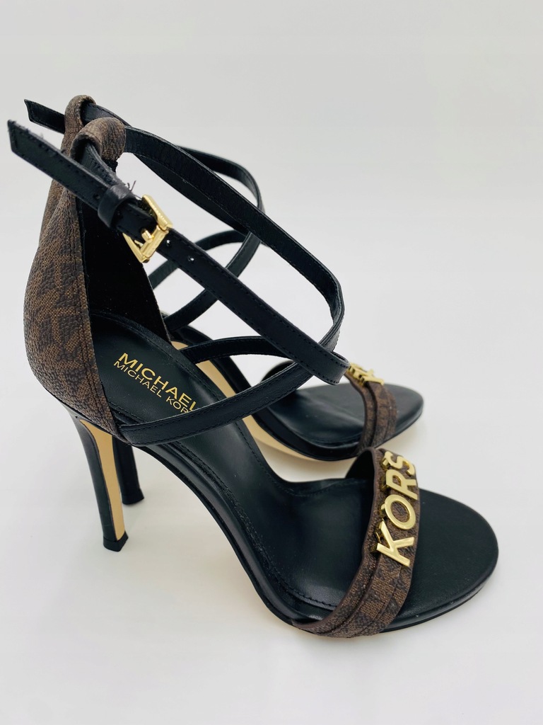 MICHAEL KORS 35 GOLDIE SINGLE SOLE SANDAŁY SZPILKI 12234137669