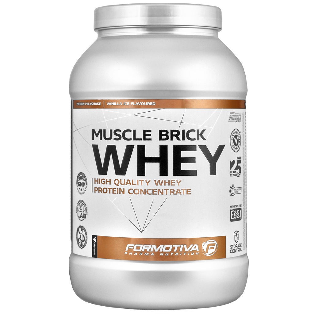 FORMOTIVA MUSCLE BRICK WHEY 1000G BIAŁKO PROTEIN !