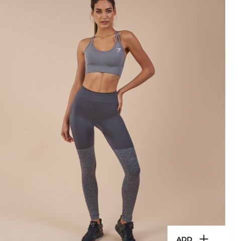 Legginsy Gymshark Bezszwowe Dwukolorowe